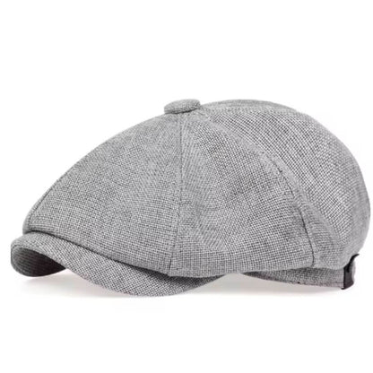 Woven Tweed Newsboy Cap | OSLO