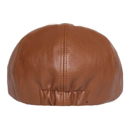 Leather Flat Cap | MONACO