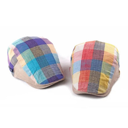 Plaid Driving Cap | MILTON
