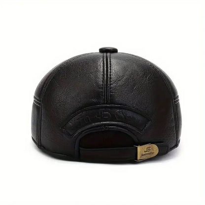 Leather Flat Cap | KALMAR