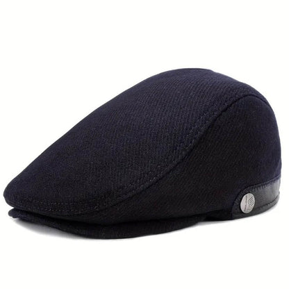 Wool Blend Flat Cap | HUDSON