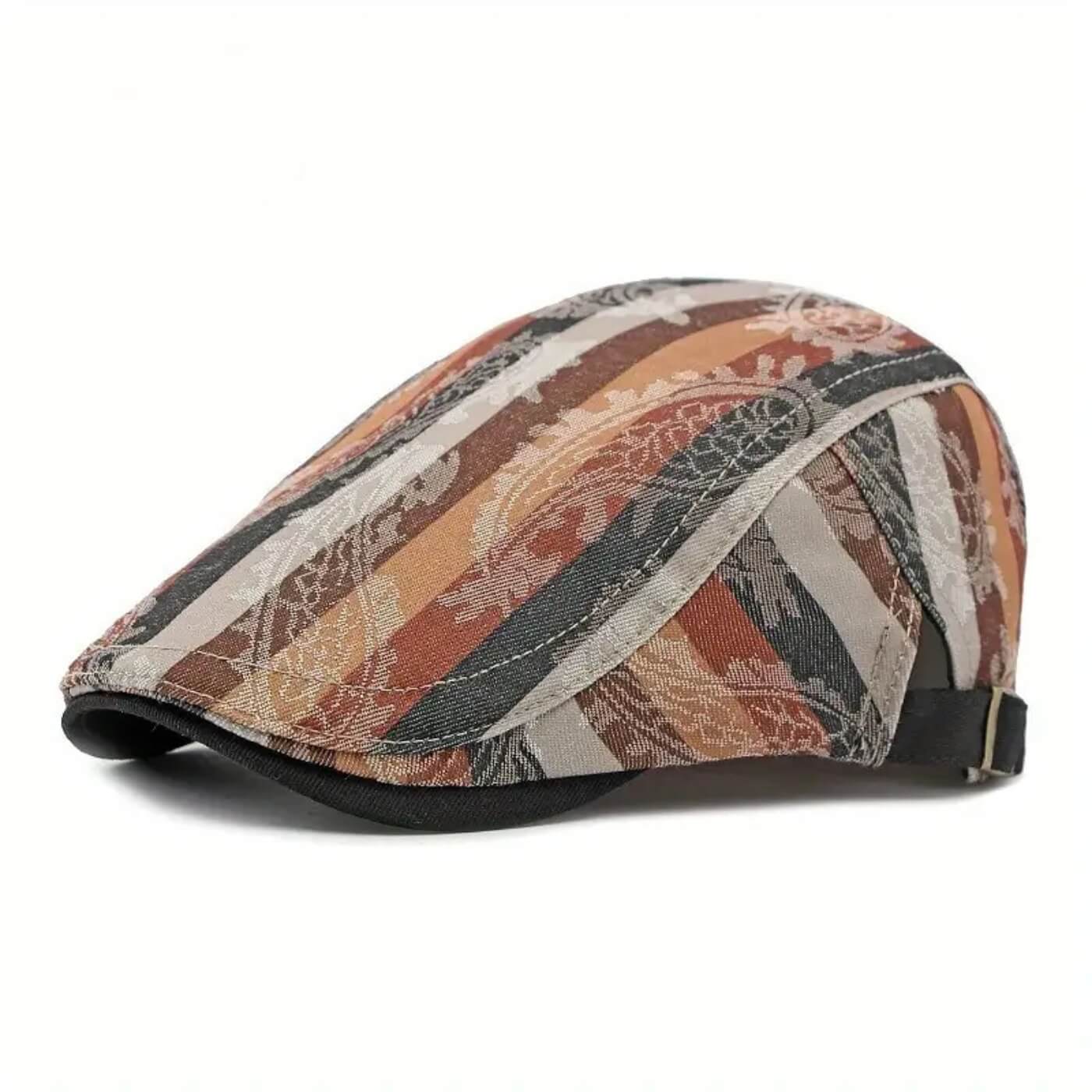Striped Flat Cap | BELTON