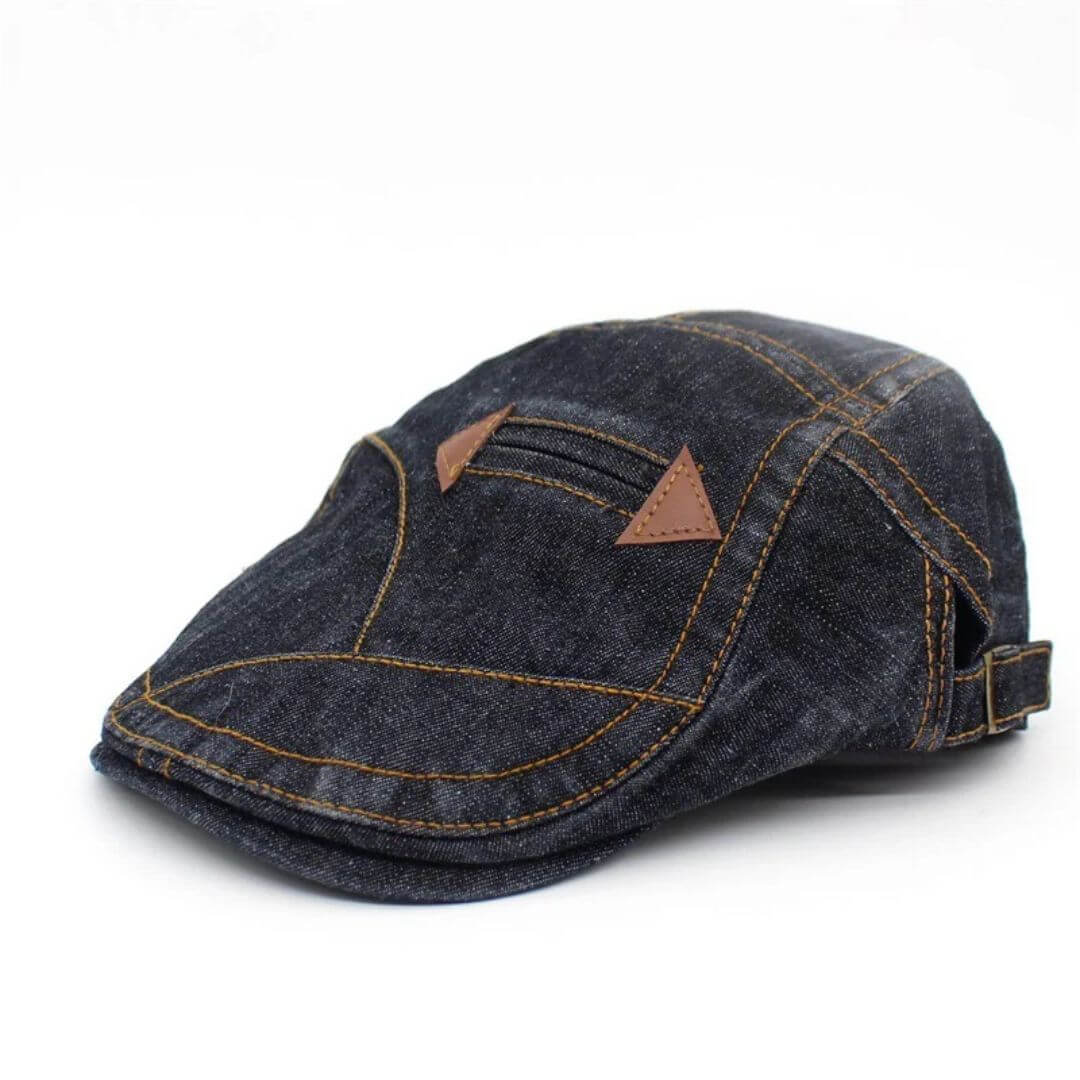 Washed Denim Cap | BRUGES