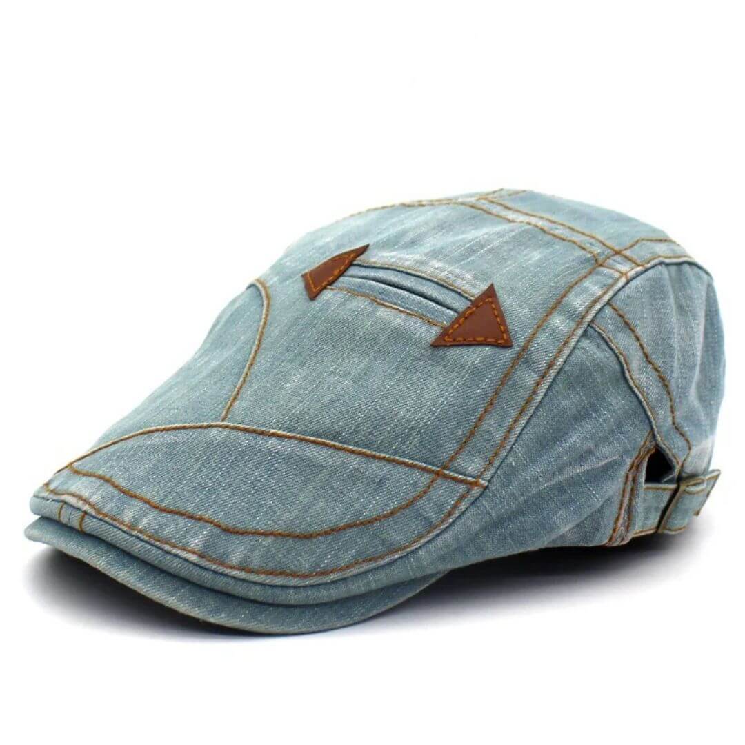 Washed Denim Cap | BRUGES