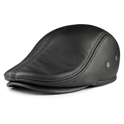 Leather Ivy Cap | TURIN