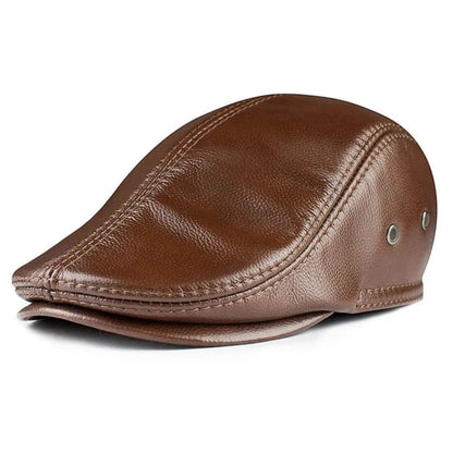Leather Ivy Cap | TURIN