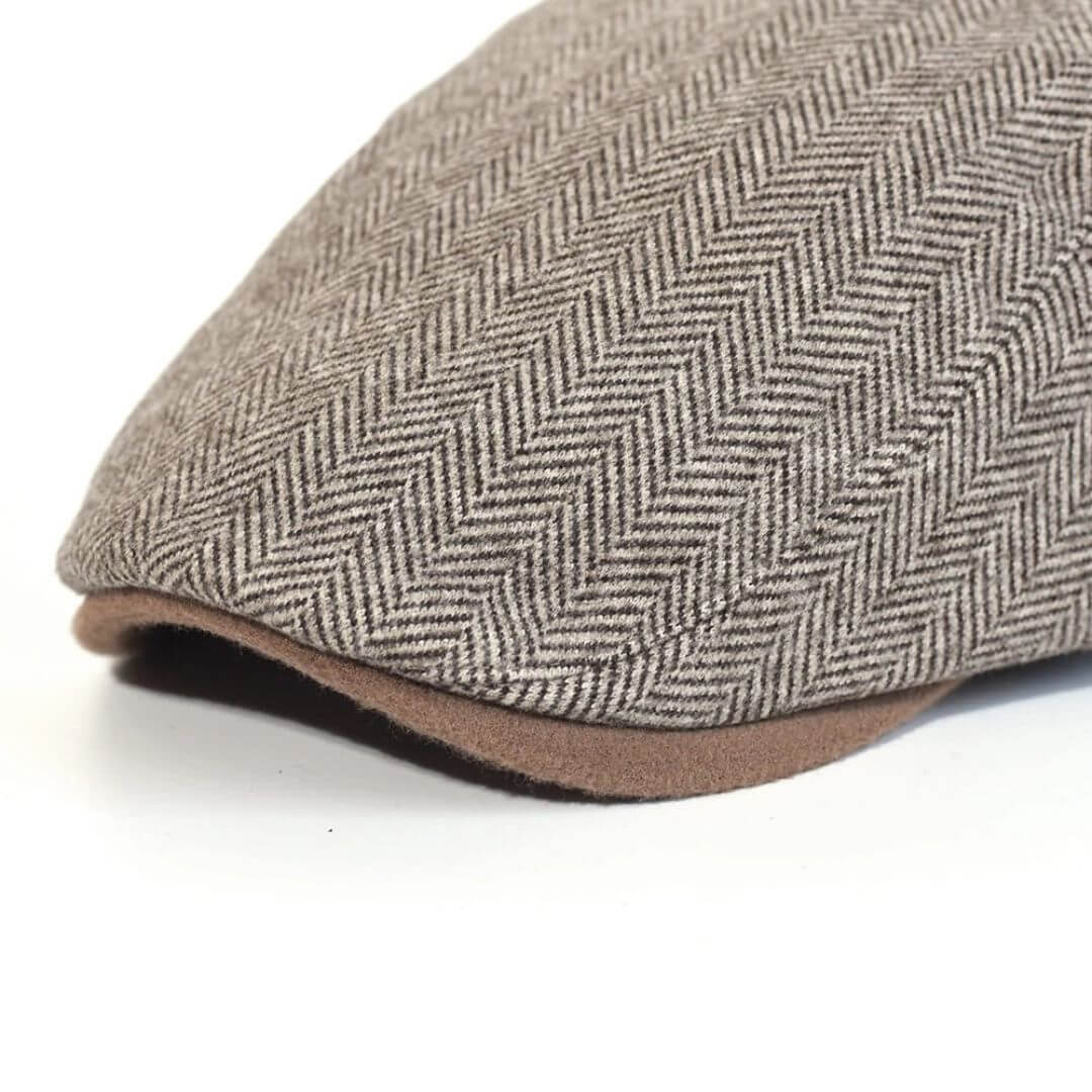 Wool Herringbone Ivy Cap | ROME