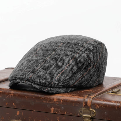 Wool Blend Flat Cap | BRUSSELS