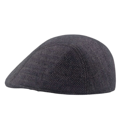 Herringbone Cotton Blend Cap | PUEBLO