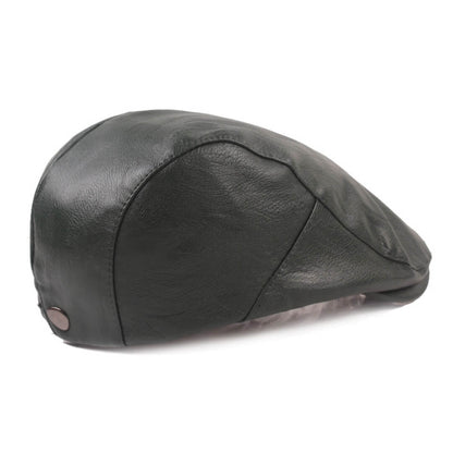 Leather Flat Cap | PATERSON