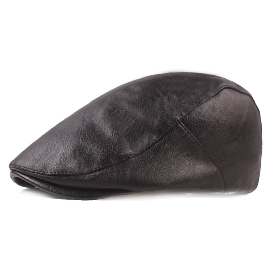 Leather Flat Cap | PATERSON